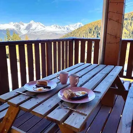 Stunning Chalet Nr Plagne 1800-view Of Mont Blanc